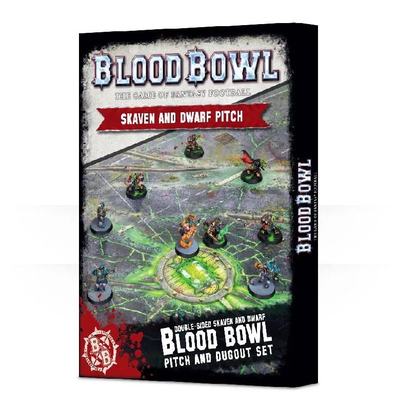 Games Workshop - Blood Bowl: Skaven & Dwarf Pitch