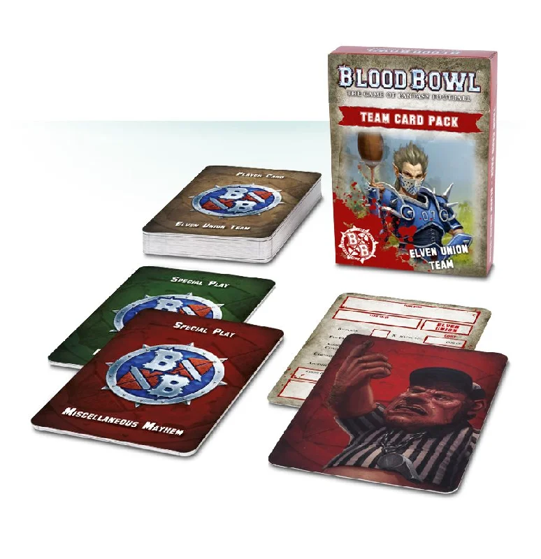 Games Workshop - Blood Bowl Team Card Pack: Elven Union