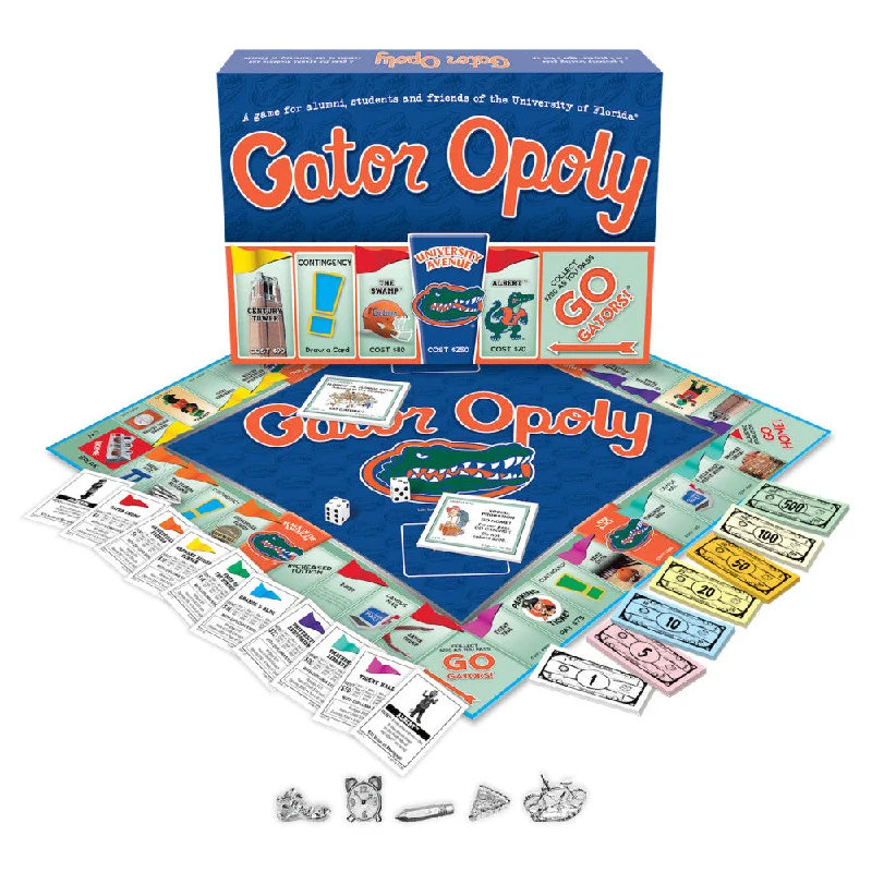 GATOROPOLY University of Florida Themed Board Game