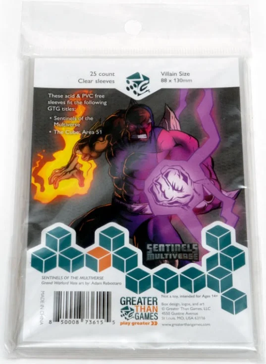 Greater Than Games - Large Scale Size Card Sleeves (25ct)