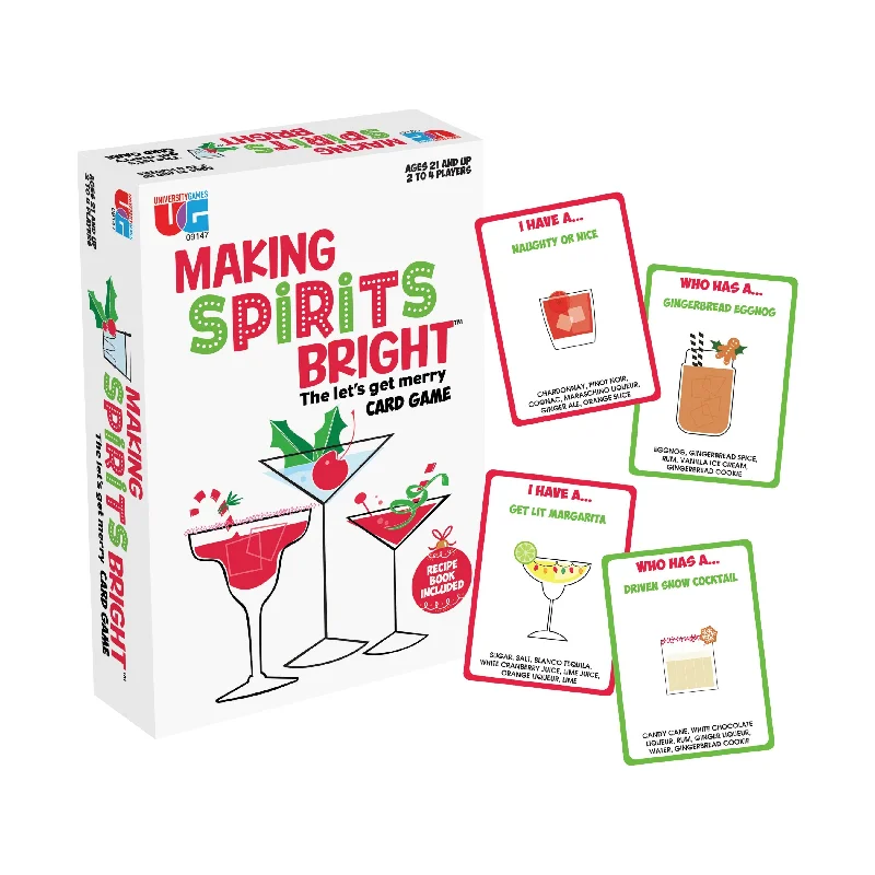 Holiday Games: Making Spirits Bright - The Let's Get Merry Card Game