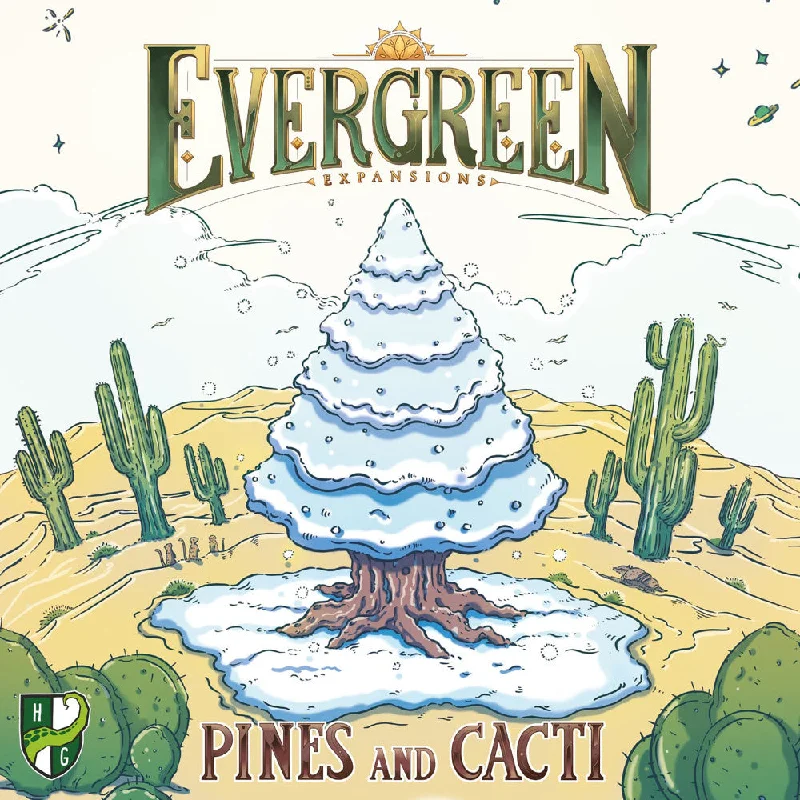 Evergreen: Pines and Cacti Expansion Board Game by Horrible Guild, Ages 8+