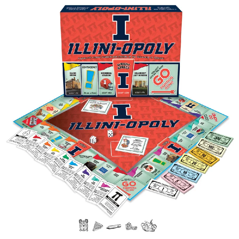 ILLINIOPOLY University of Illinois Edition Board Game