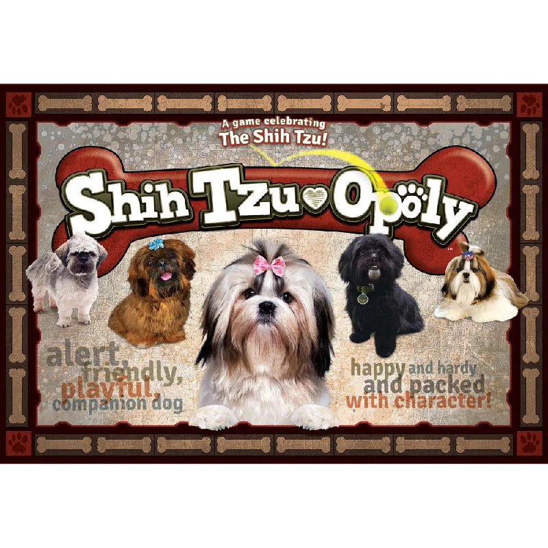 Shih Tzu-Opoly Dog Themed Monopoly Style Board Game