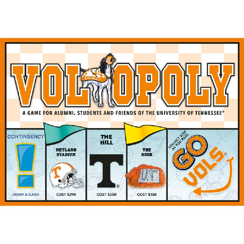 University of Tennessee Vol-Opoly Board Game