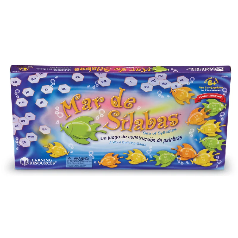 Mar de Silabas Bilingual Educational Board Game