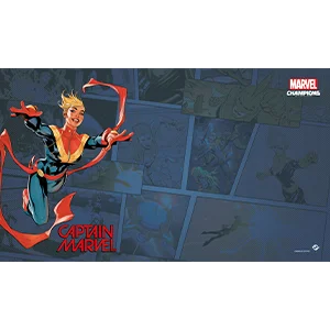 Marvel Champions: The Card Game – Captain Marvel Playmat