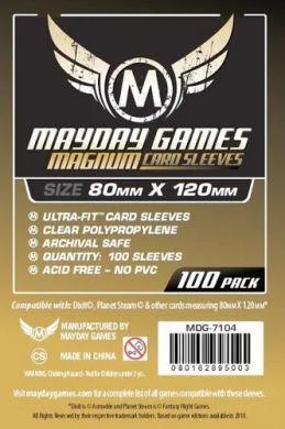 Mayday Games Magnum Gold Ultra-Fit Card Sleeves (100)