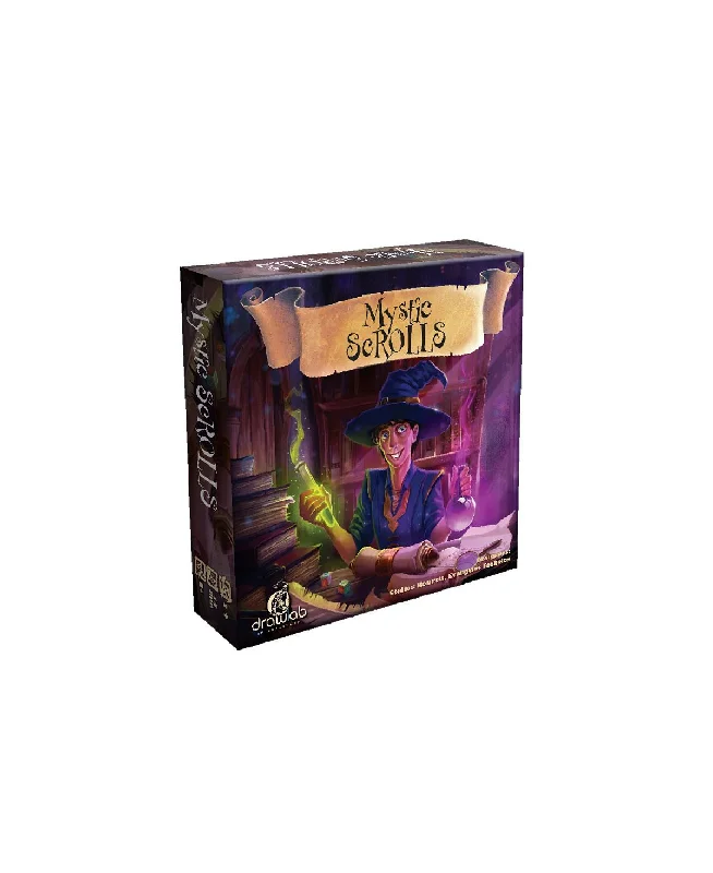 Mystic ScROLLS Wizard Duel Dice Board Game