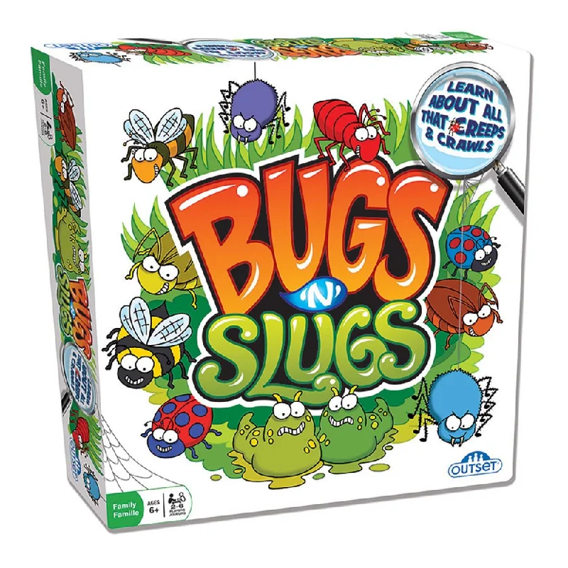 Outset Media Bugs N' Slugs Learning Board Game