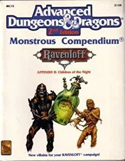 Ravenloft Monstrous Compendium Appendices I & II (AD&D, 2nd Ed) (Dungeons & Dragons)