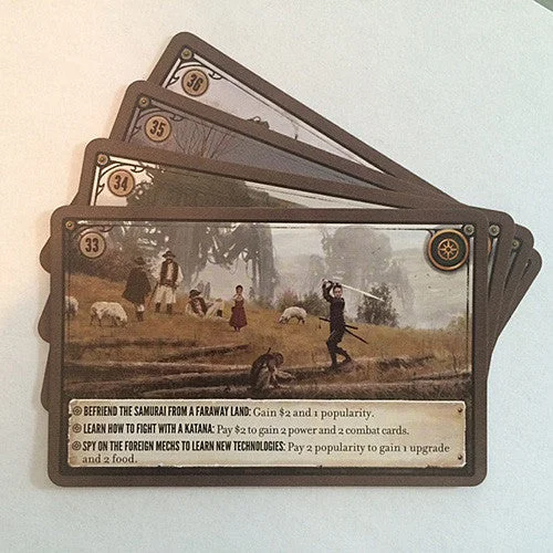 Scythe Kickstarter Promo Pack #2 - 4 Promo Encounter Cards (Stonemaier Games)