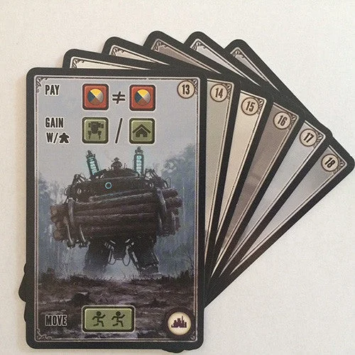 Scythe Kickstarter Promo Pack #4 Factory Cards - 6 Promo Cards (Stonemaier Games)