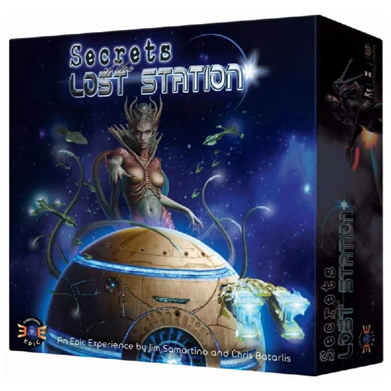 Secrets of the Lost Station Epic Saga Cooperative Sci-Fi Board Game