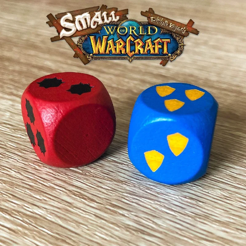 Small World of Warcraft Faction Dice