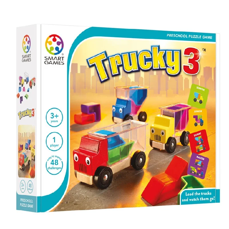 Smart Games Trucky 3 Toy Car 3yrs+