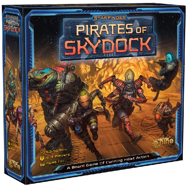 Starfinder: Pirates of Skydock Strategic Heist Board Game