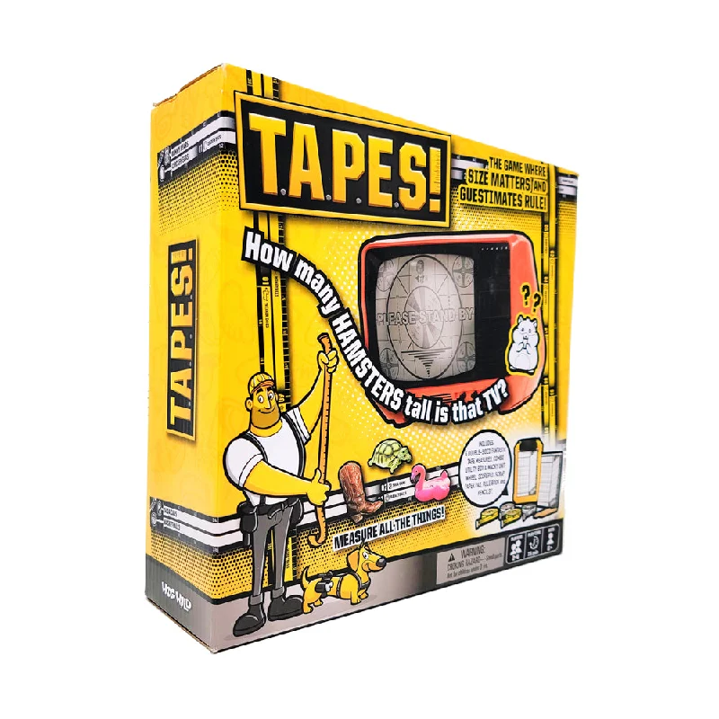 T.A.P.E.S! Family Measurement Board Game by Hog Wild