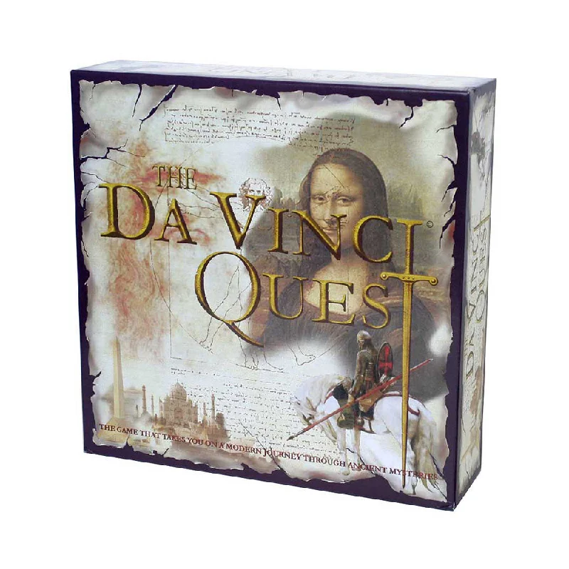 The Da Vinci Quest Trivia Board Game by John N. Hansen Co.