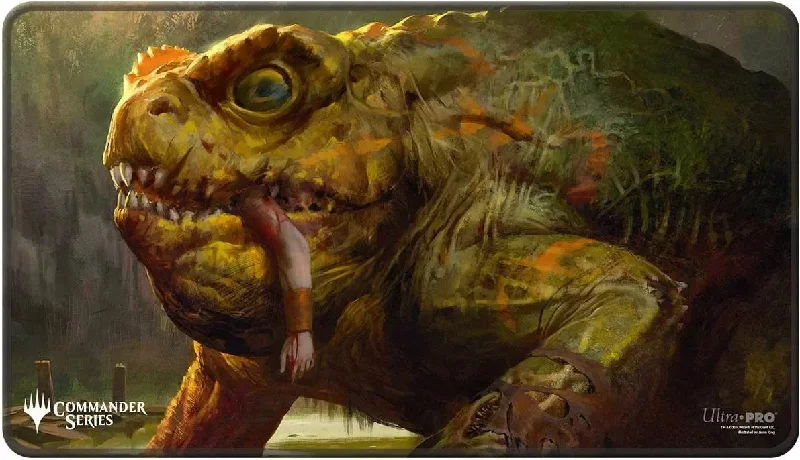 Ultra Pro Commander Series 3 Enemy - Gitrog Stitched Edge Standard Gaming Playmat for Magic: The Gathering