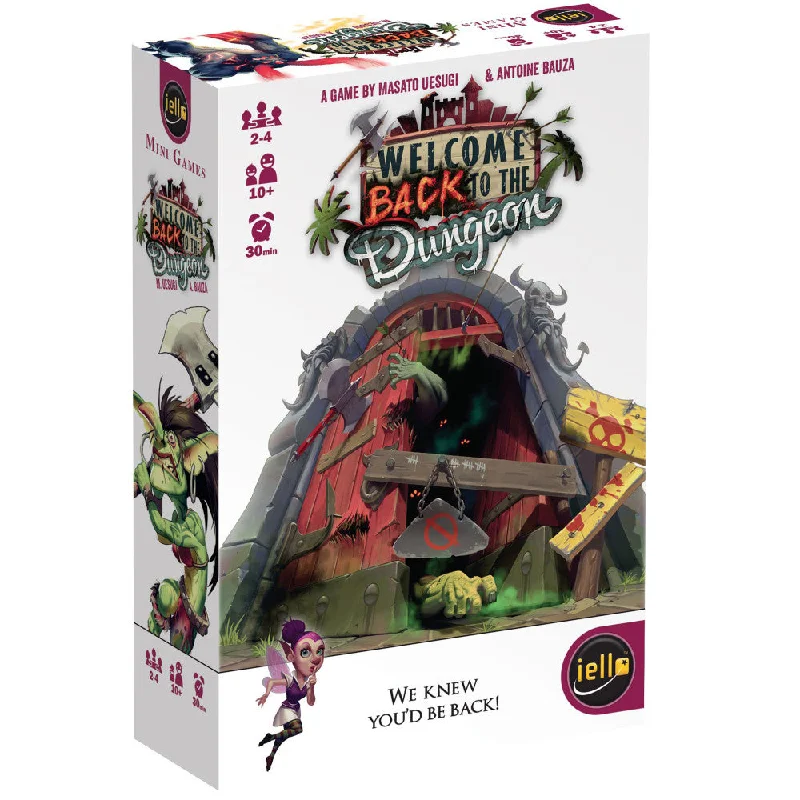 Welcome Back to the Dungeon IELLO Standalone or Expansion Board Game